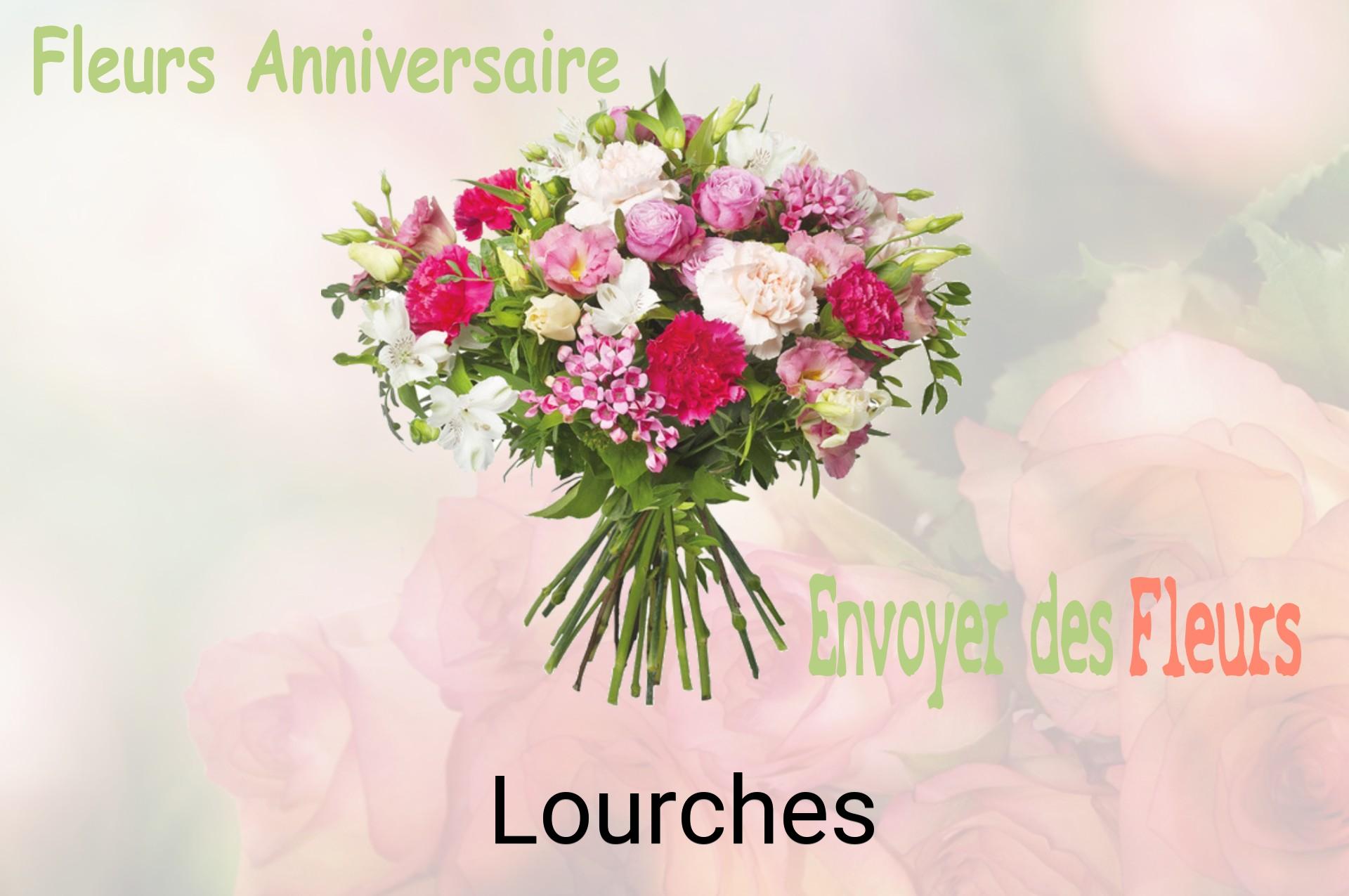 Bouquet de fleurs d’anniversaire livré à Lourches